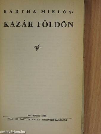 Kazár földön