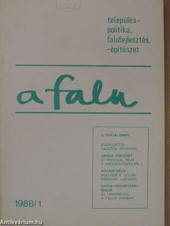 A Falu 1988/1-4.