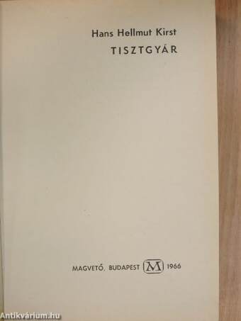 Tisztgyár