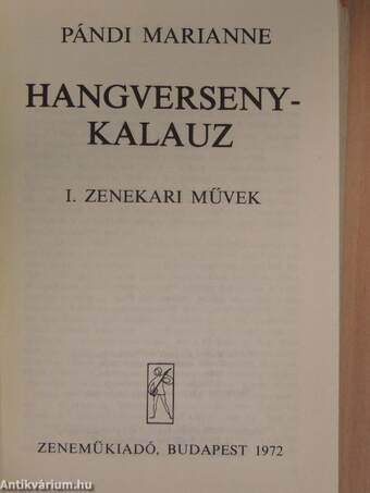 Hangversenykalauz I-III.