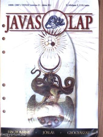 Javaslap 2007. Vízöntő-Halak, Tavasz-tél