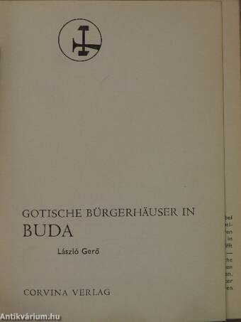 Gotische Bürgerhäuser in Buda