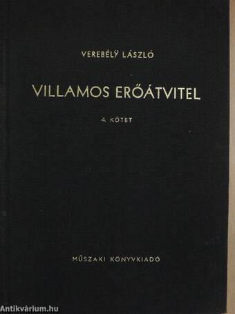 Villamos erőátvitel 4.