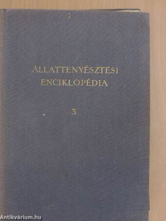 Állattenyésztési enciklopédia 3.