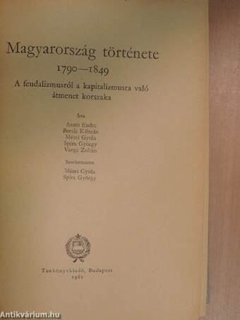 Magyarország története III.