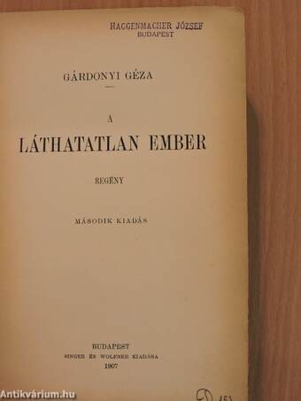 A láthatatlan ember