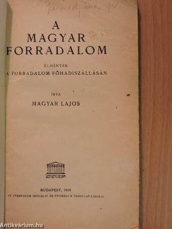 A magyar forradalom