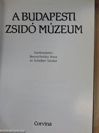 A budapesti zsidó múzeum