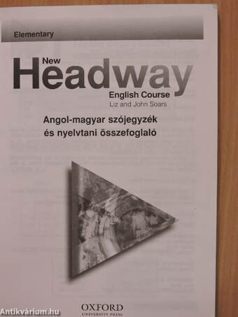 New Headway English Course - Elementary - Angol-magyar szójegyzék és nyelvtani összefoglaló