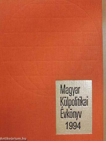 Magyar Külpolitikai Évkönyv 1994.