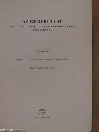 Az emberi test 1. (töredék)