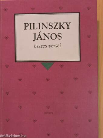 Pilinszky János összes versei