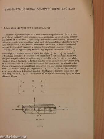 Szilárdságtan I.