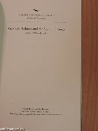 Sherlock Holmes and the Sport of Kings