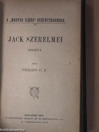 Az élő özvegye/Jack szerelmei/Isolina