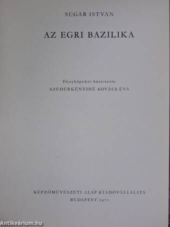 Az egri bazilika