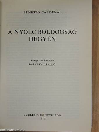 A nyolc boldogság hegyén