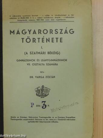 Magyarország története I-II.