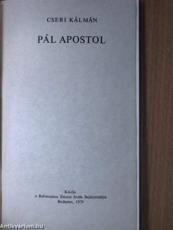 Pál apostol