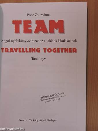 Team 3. - Travelling Together - Course Book