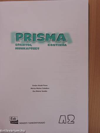 Prisma Continúa - Nyelvkönyv/Munkafüzet - CD-vel