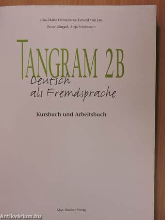 Tangram 2B - Kursbuch und Arbeitsbuch