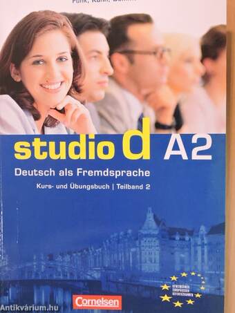 Studio d - Kurs- und Übungsbuch 2. - CD-vel