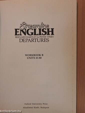 Streamline English Departures - Workbook B