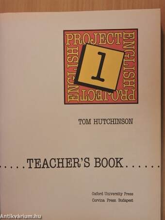 Project English 1. - Teacher's Book