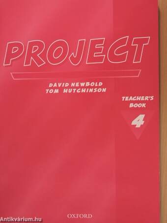 Project 4. - Teacher's Book