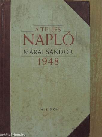 A teljes napló 1948