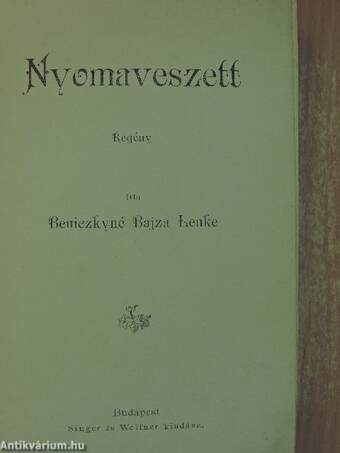 Nyomaveszett I-II.