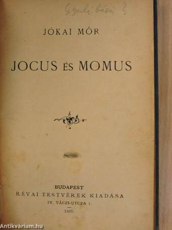 Jocus és Momus