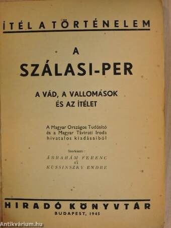 A Szálasi-per