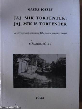 Jaj, mik történtek, jaj, mik is történtek II. (töredék)