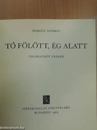 Tó fölött, ég alatt