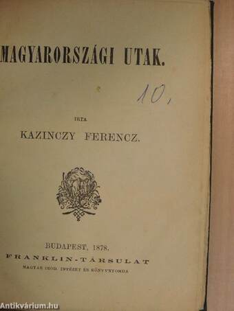 Magyarországi utak/Bácsmegyeinek gyötrelmei