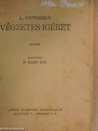 Végzetes igéret