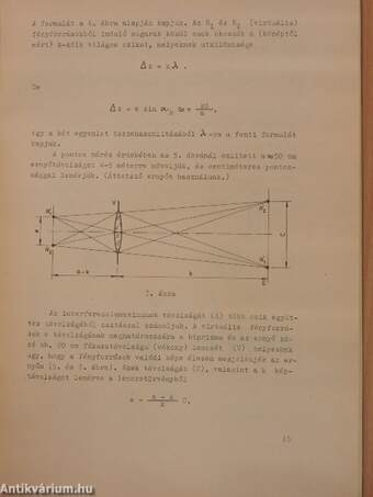 Kísérletek a fizikai fénytan köréből