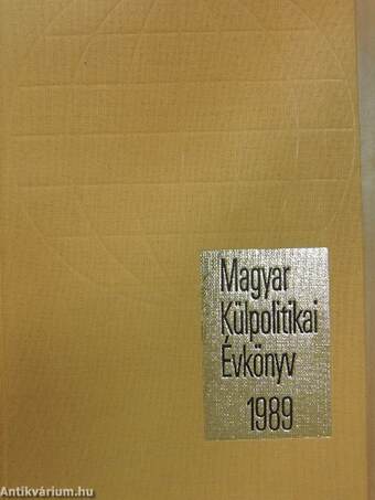 Magyar Külpolitikai Évkönyv 1989