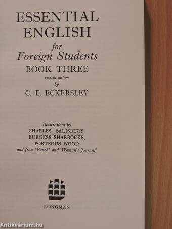 Essential English for Foreign Students Book 3.