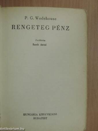 Rengeteg pénz