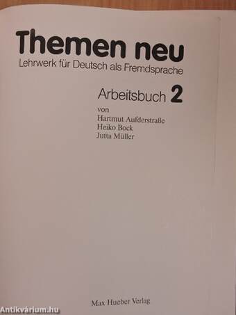 Themen neu 2 - Arbeitsbuch