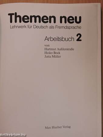 Themen neu 2 - Arbeitsbuch