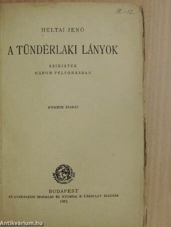 A tündérlaki lányok