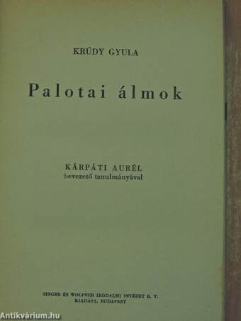 Palotai álmok