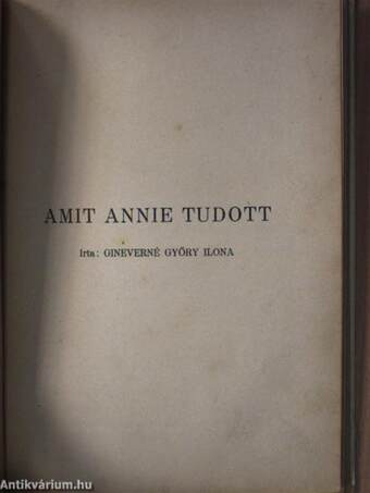 Egérke/Amit Annie tudott