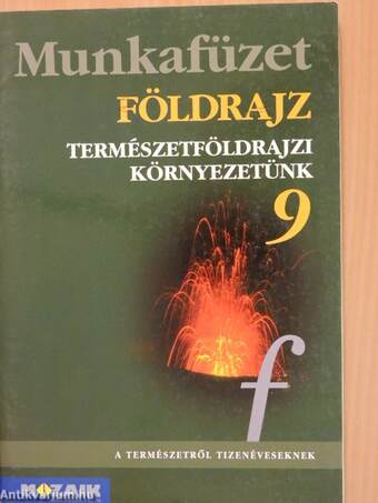 Földrajz munkafüzet 9.