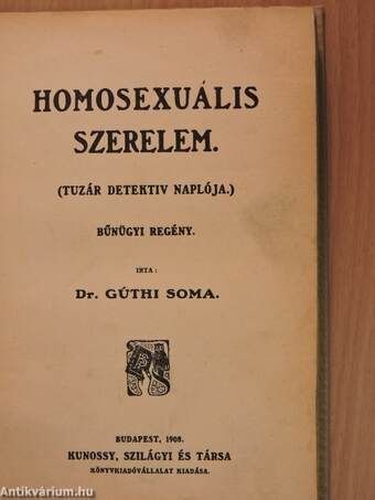 Homosexuális szerelem