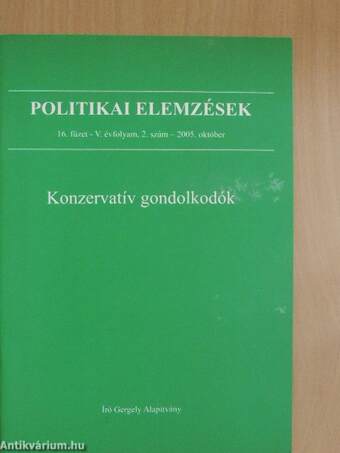 Politikai Elemzések 2005. október